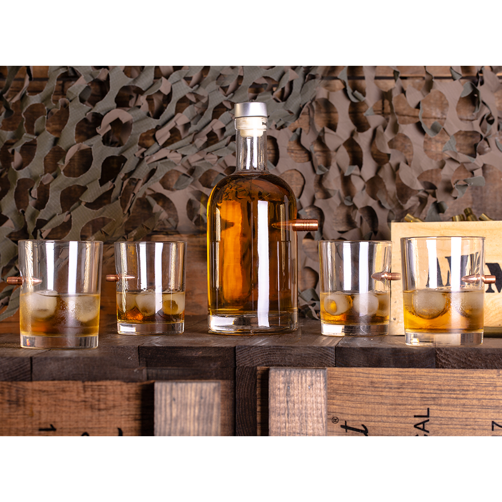 NEW! .50 Caliber Decanter Set