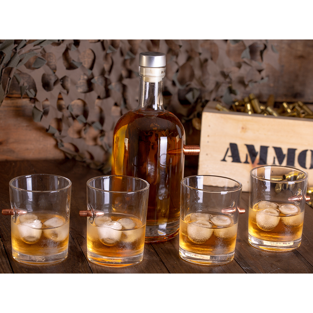 NEW! .50 Caliber Decanter Set