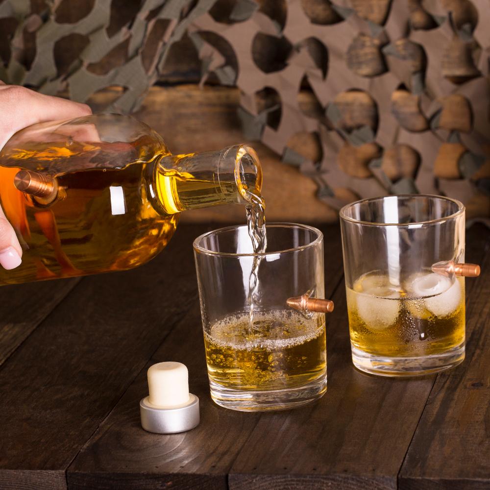 NEW! .50 Caliber Decanter Set