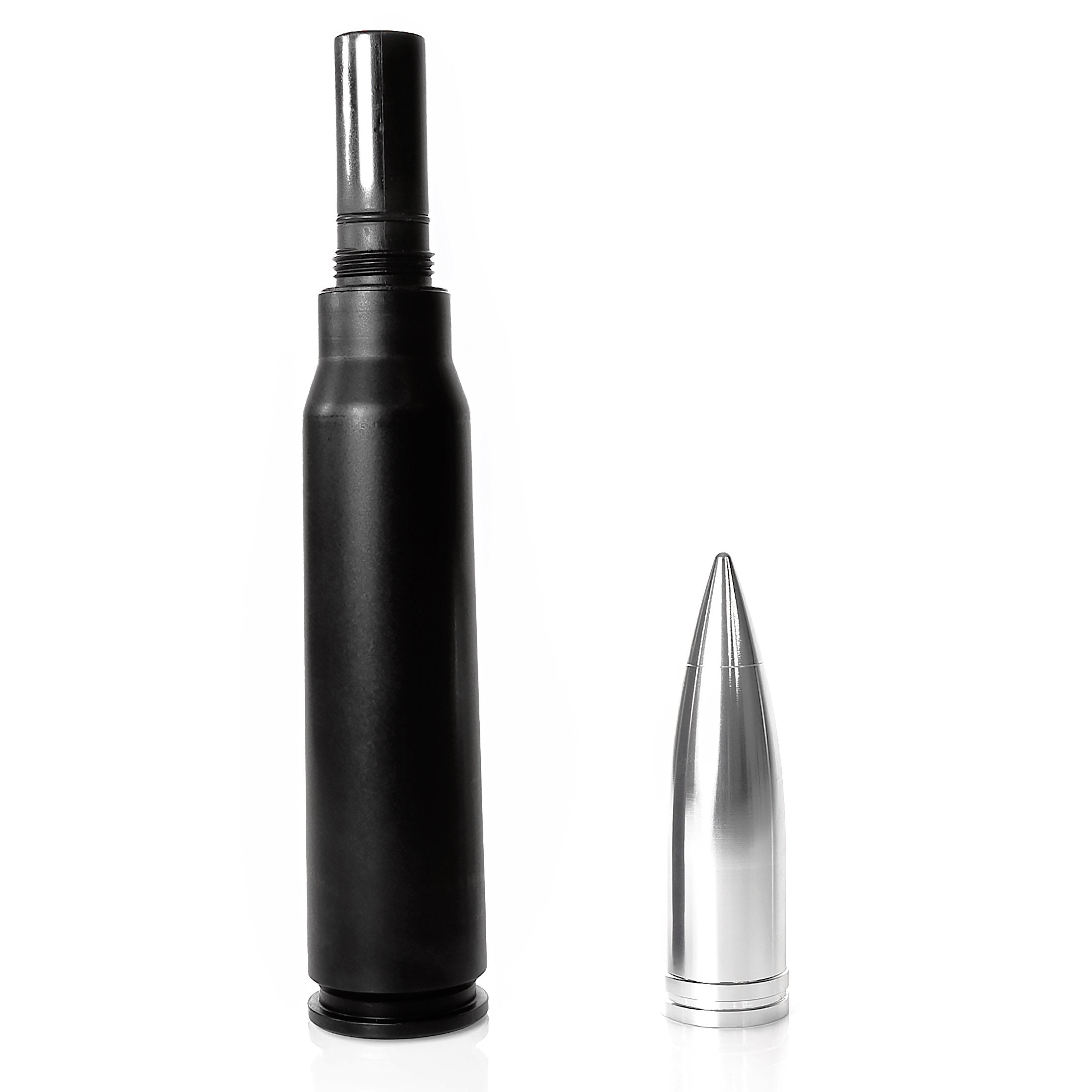 A-10 Thunderbolt II Warthog 30MM Trench Art Flask Anodized in Black