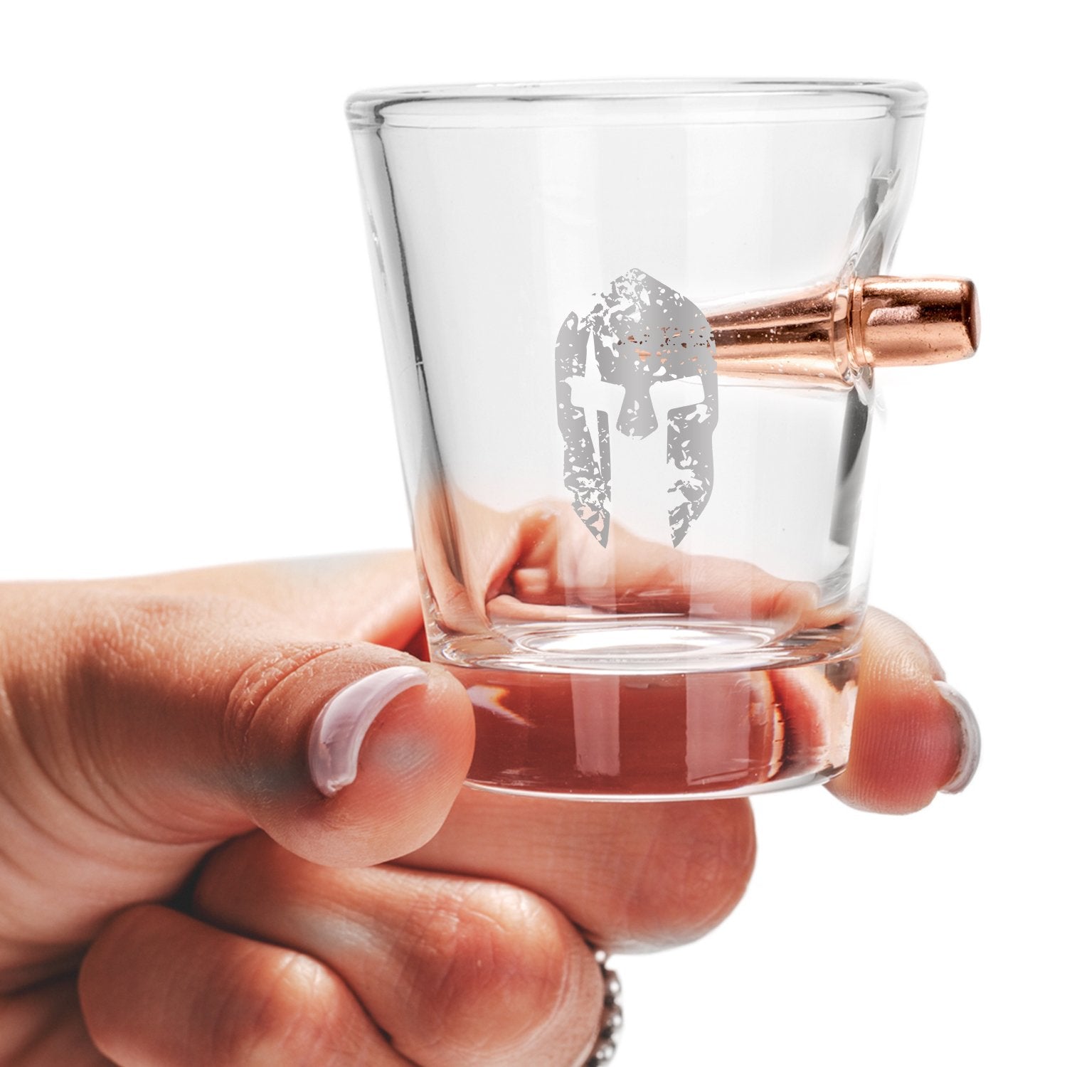 .308 Bullet Shot Glass – Molon Labe