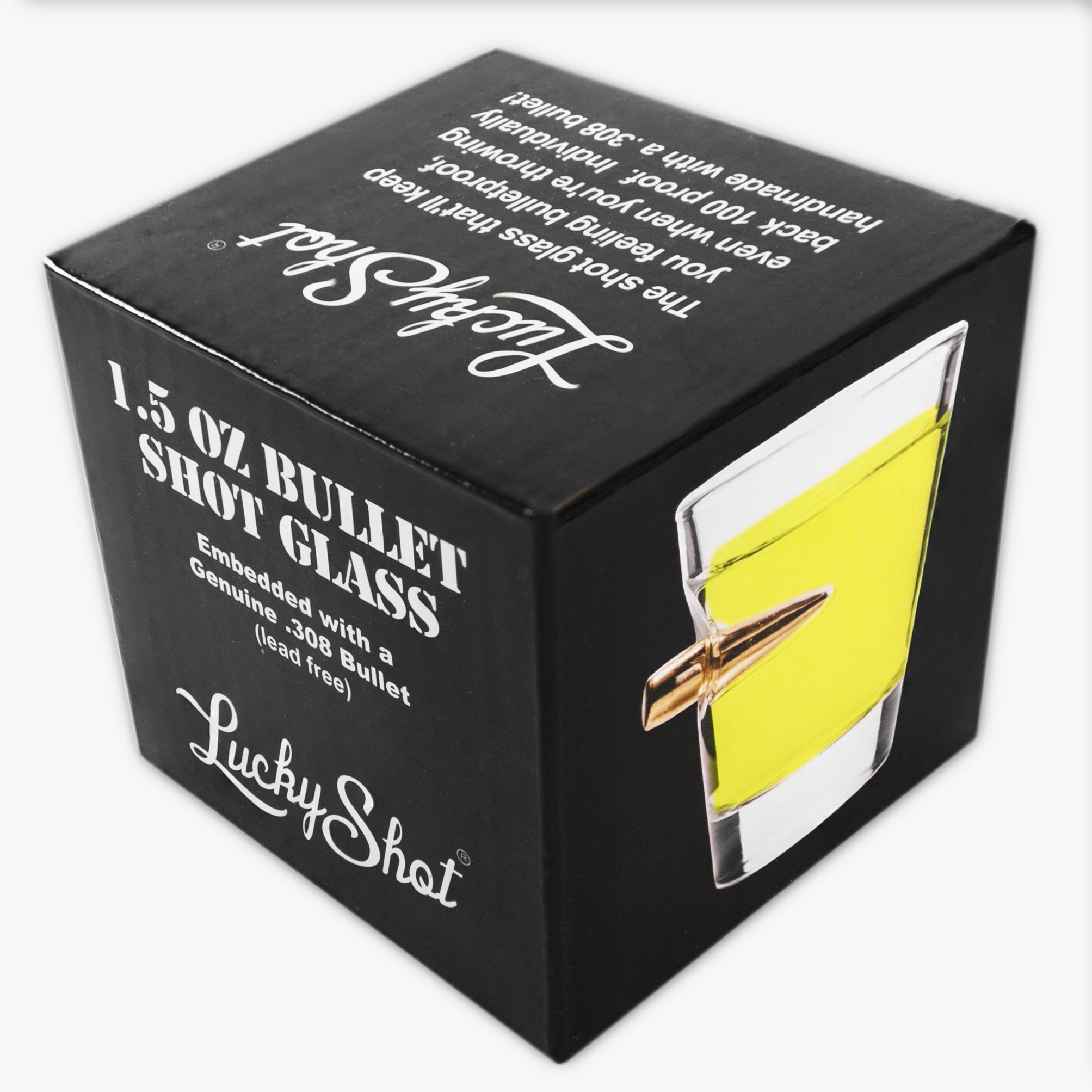 Special AR15.COM Edition .308 Bullet Shot Glass