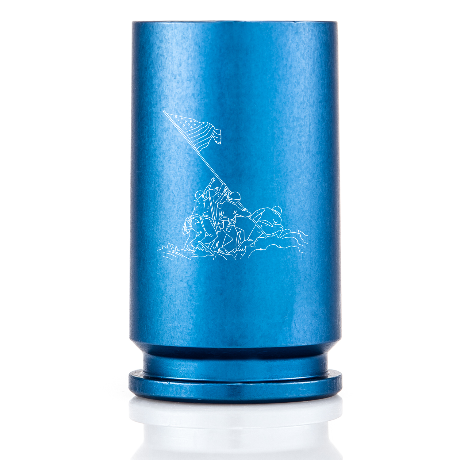 30MM A-10 Warthog Iwo Jima Shot Glass - Blue