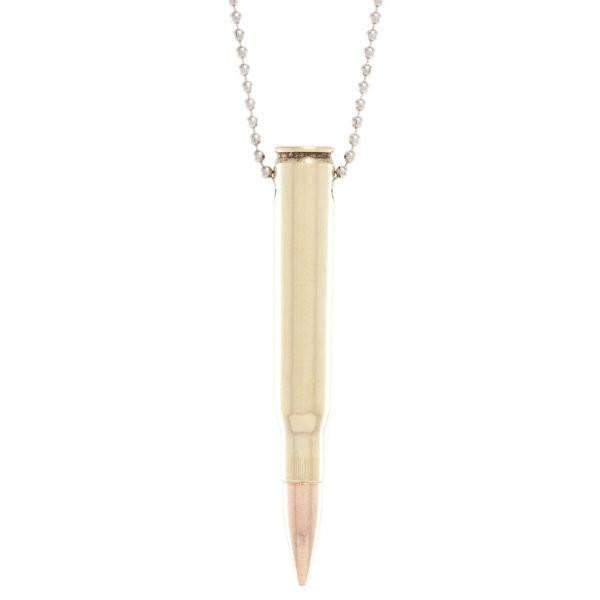 Once-Fired Bullet Necklaces