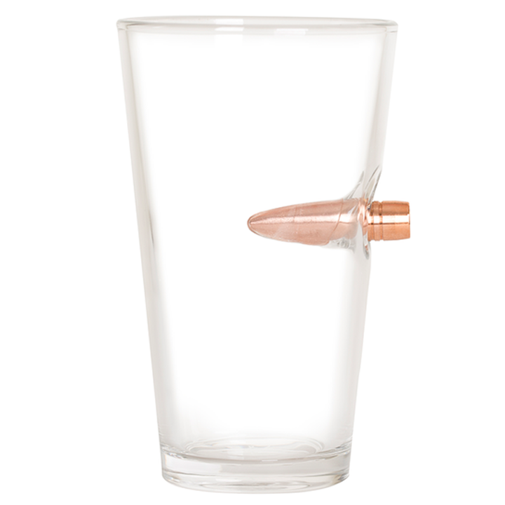 .50 Caliber Bullet Pint Glass
