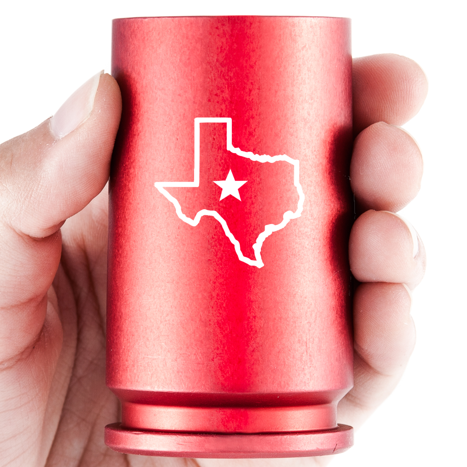 30MM A-10 Warthog Texas Pride Shot Glass - Red
