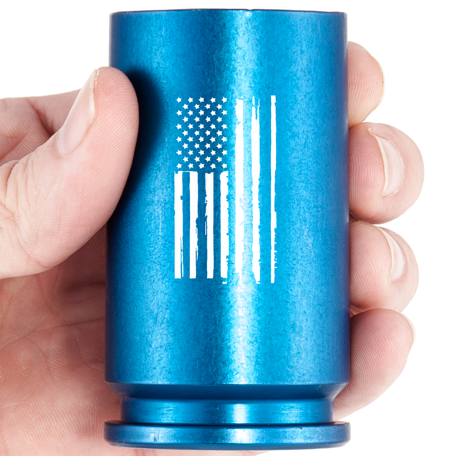 30MM A-10 Warthog Weathered Flag Shot Glass - Blue